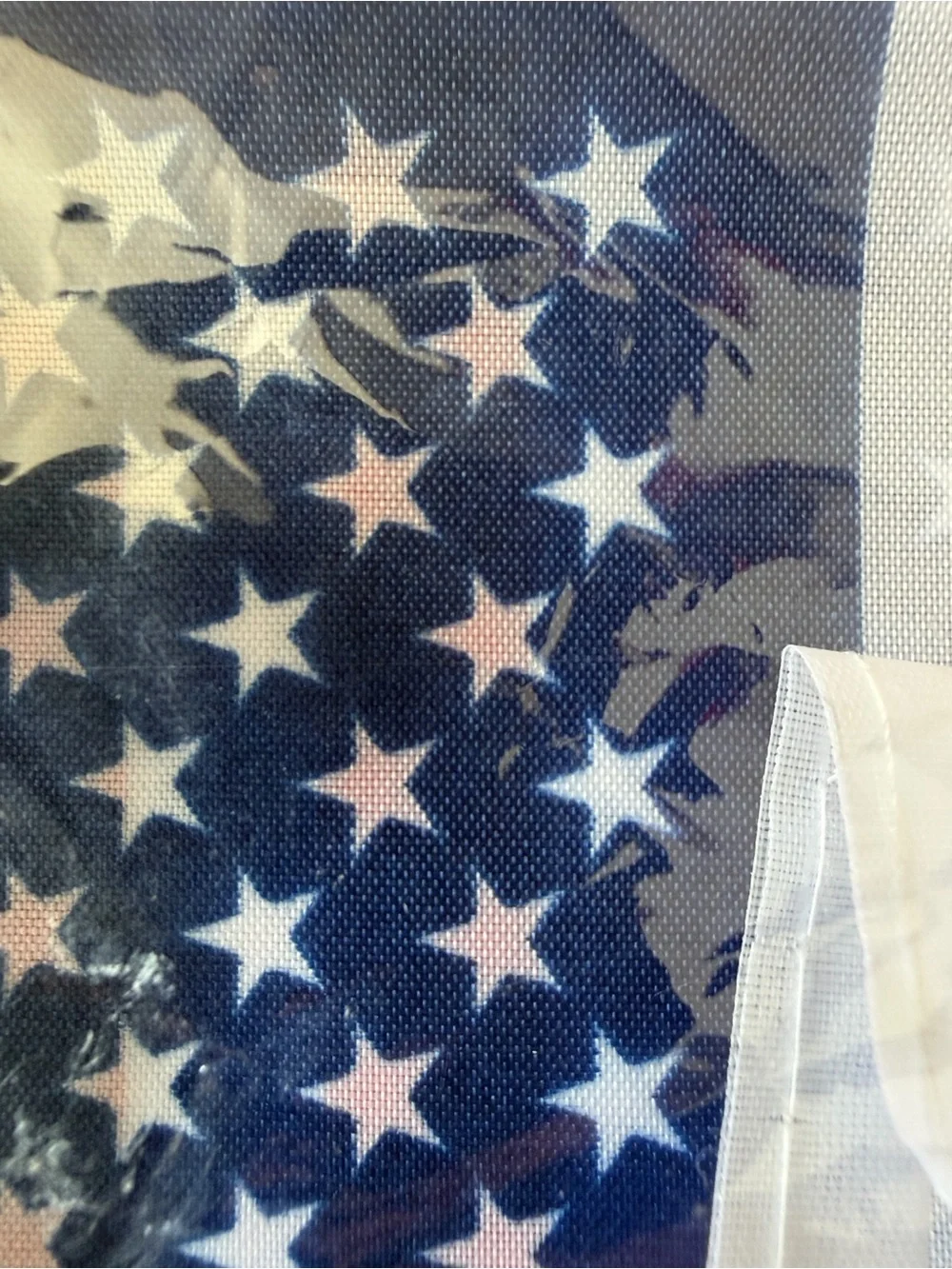 Hobby Lobby Red, White & Blue American Flag banner Decor